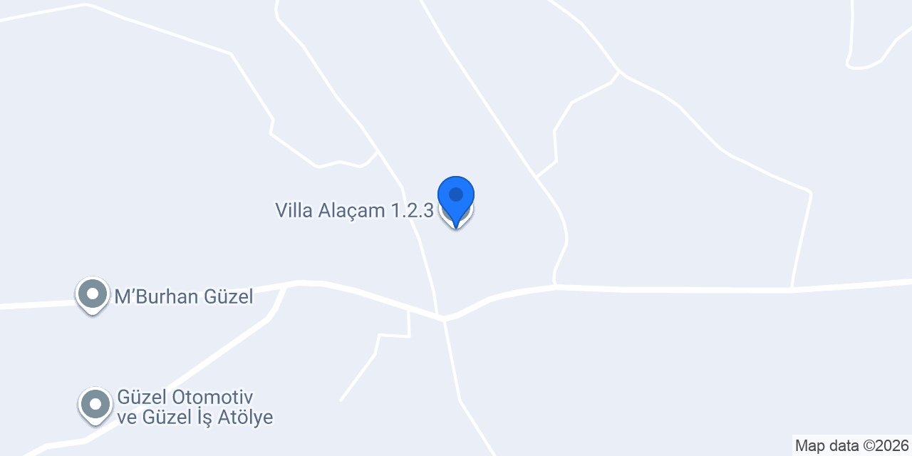 Villa Alaçam 1.2.3 konumu