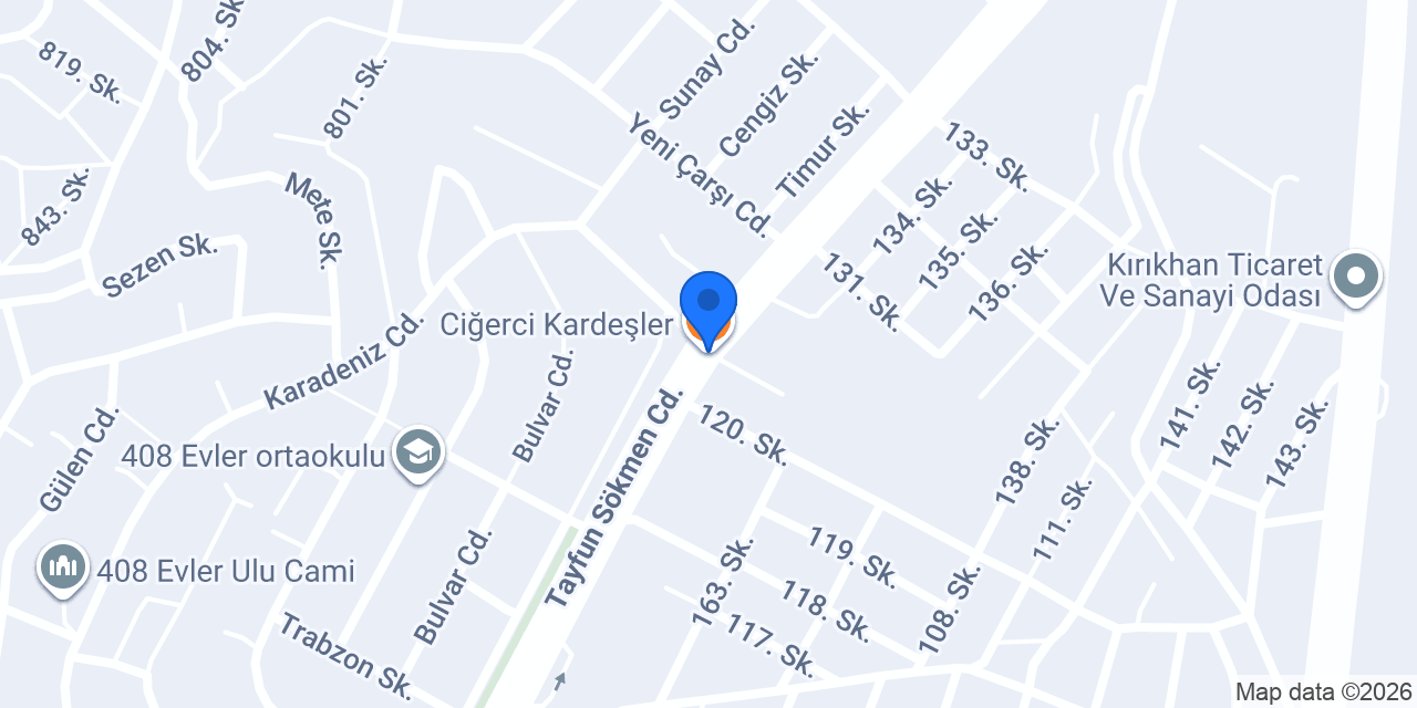 Ciğerci Kardeşler konumu