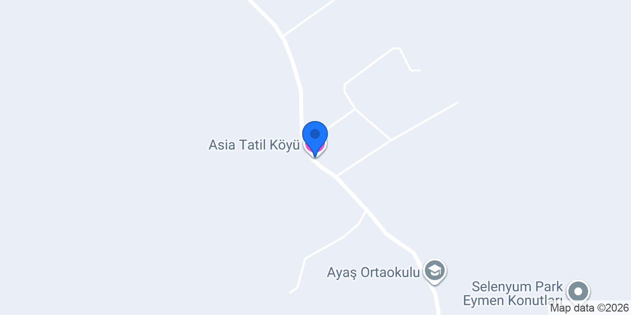 Asia Tatil Köyü konumu