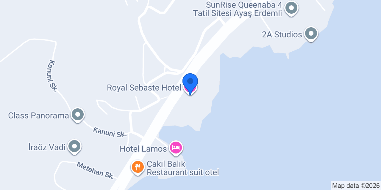 Royal Sebaste Hotel konumu