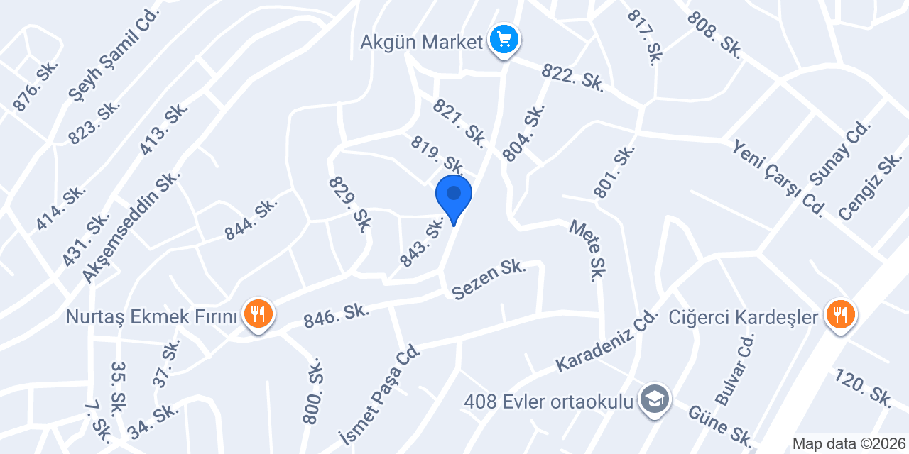 Kırıkhan su tesisatçı Hüseyin usta konumu