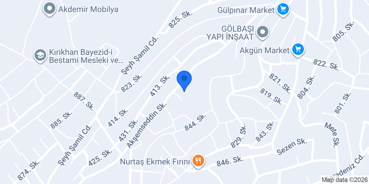 Öğretmen Yüksel Acun İlkokulu konumu