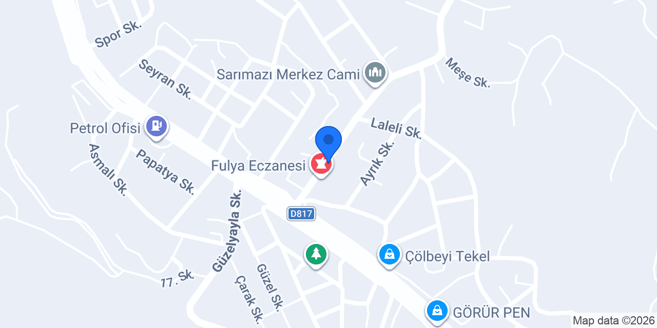 NEFES ECZANESİ konumu