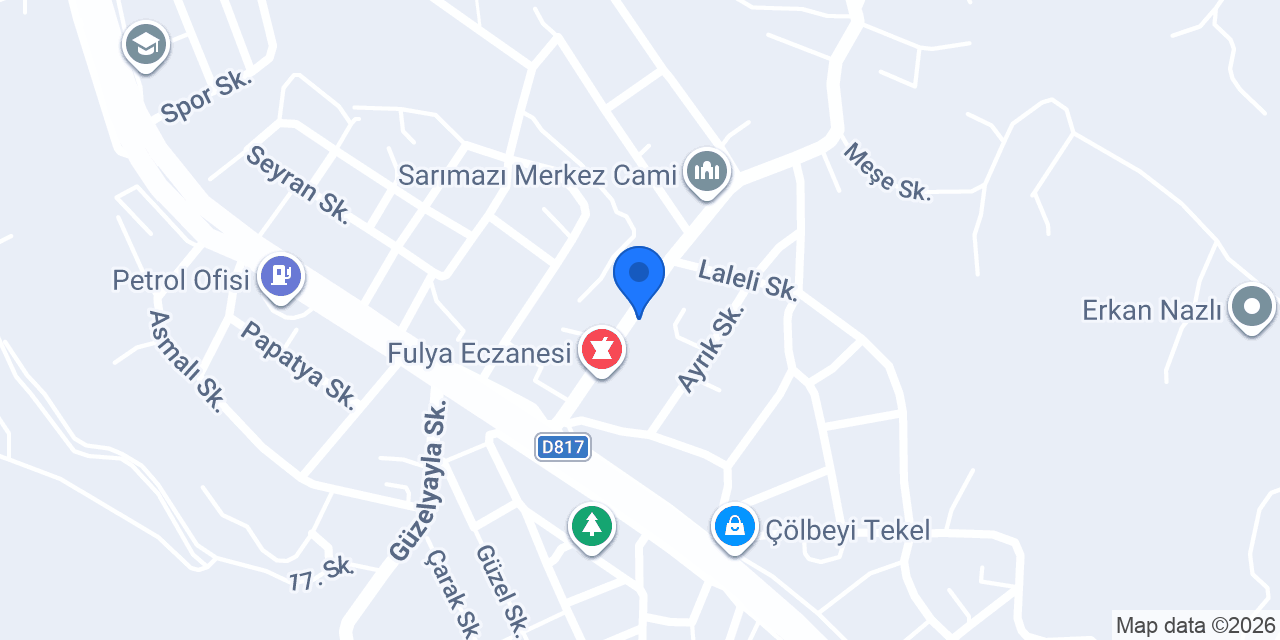 Sarımazı Yener konumu