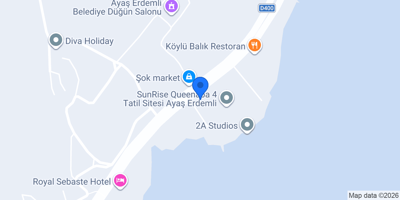 Közde kebab konumu
