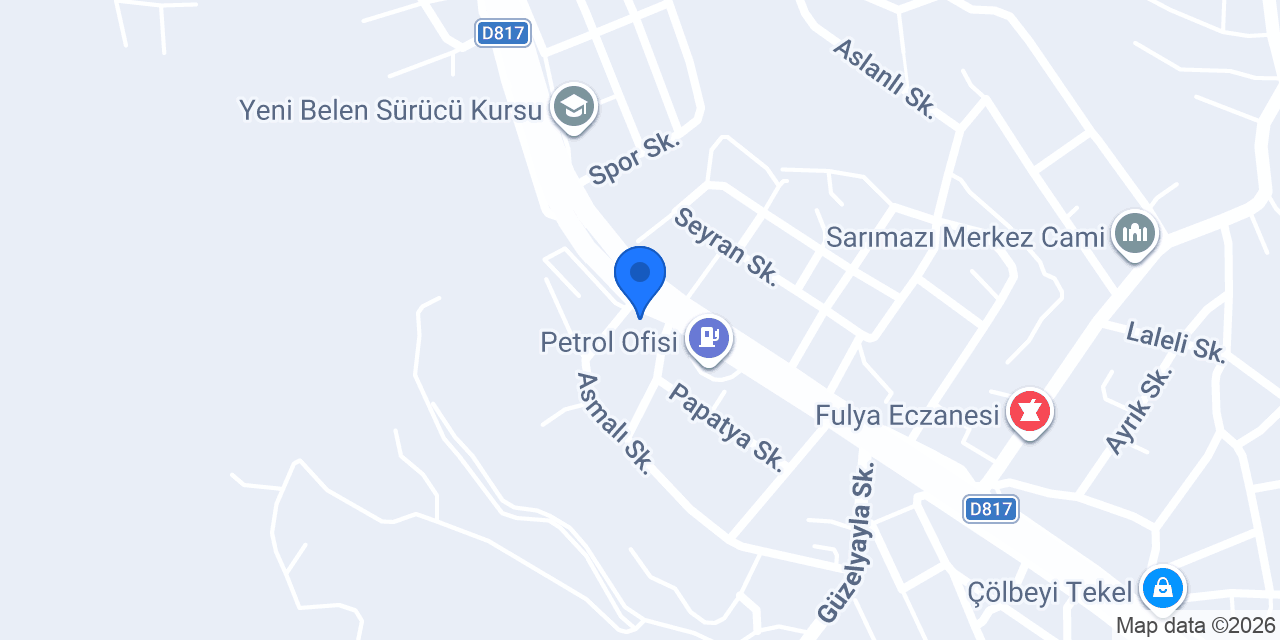 Şok Market konumu