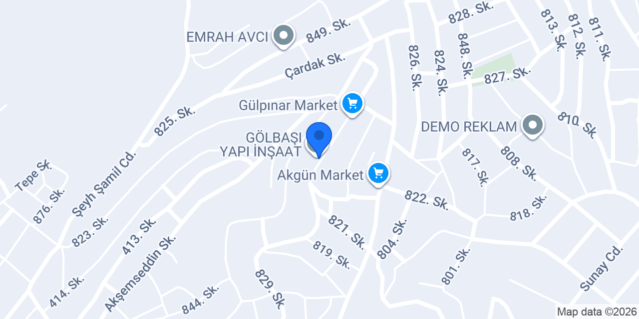 GÖLBAŞI YAPI İNŞAAT konumu