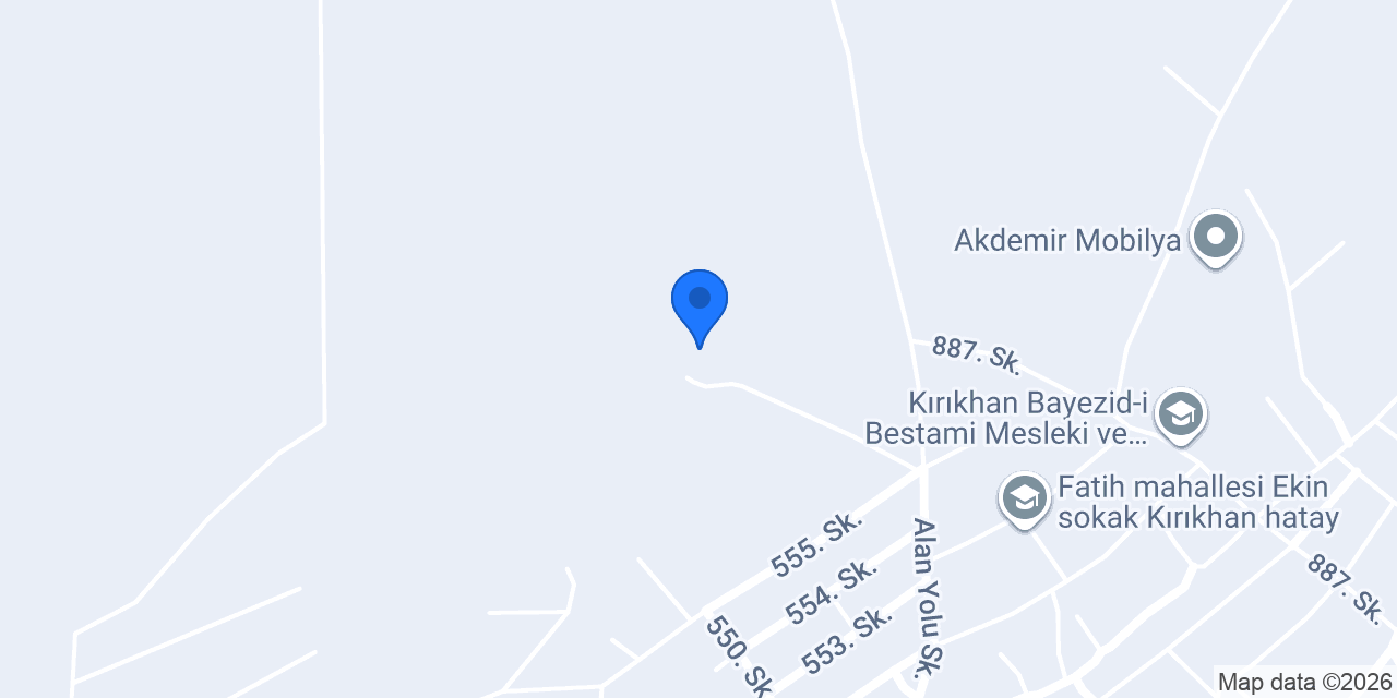 Akçadir besi Çiftliği konumu