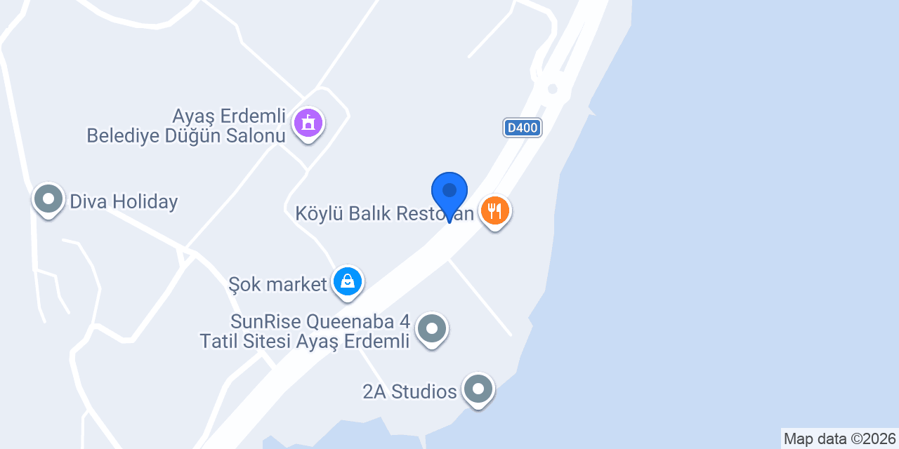 MaviAsya Otel konumu
