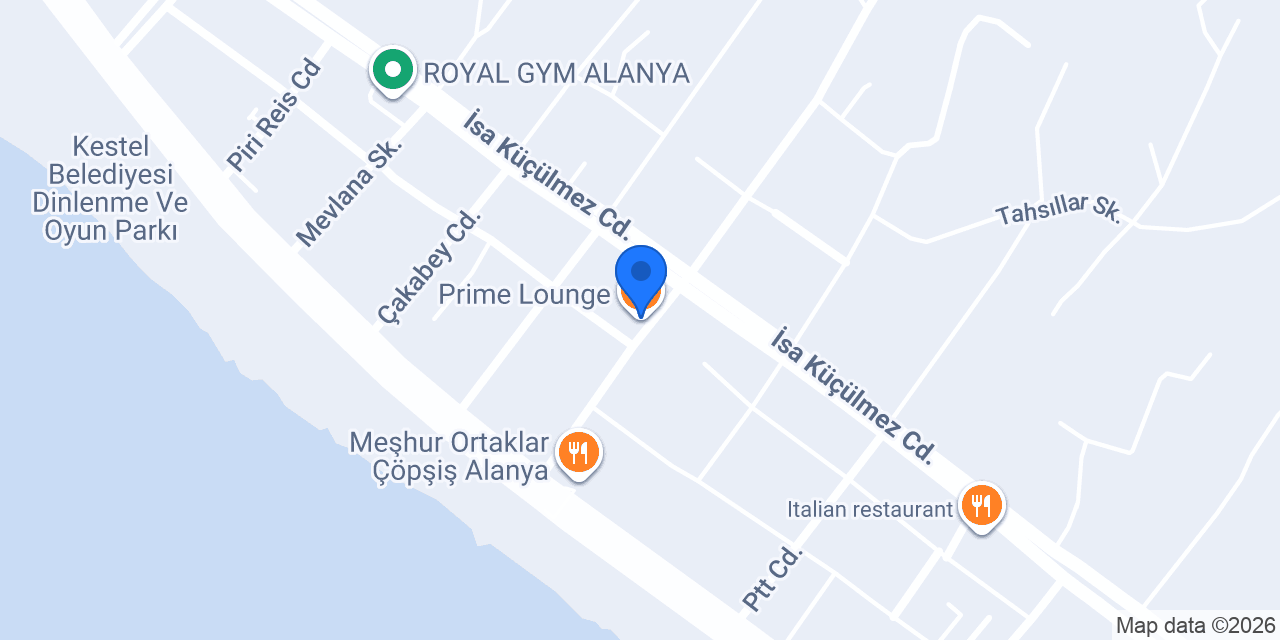 Prime Lounge konumu