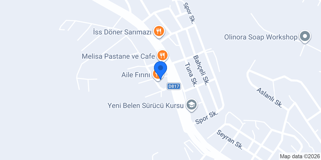 Aile Fırını konumu