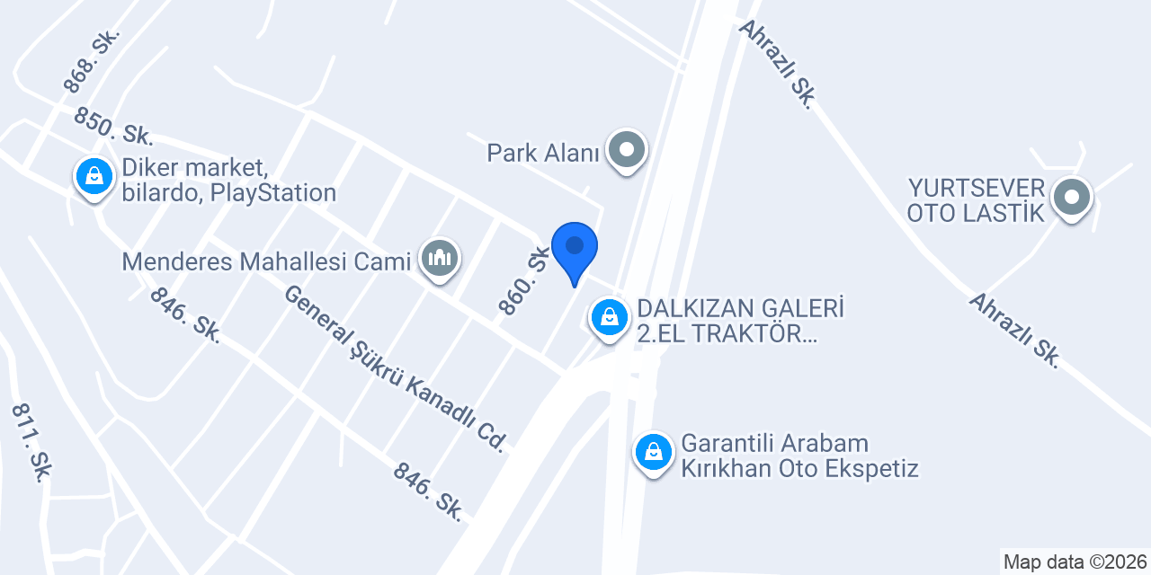 MEKANİK GARAJ Oto Özel Servis konumu