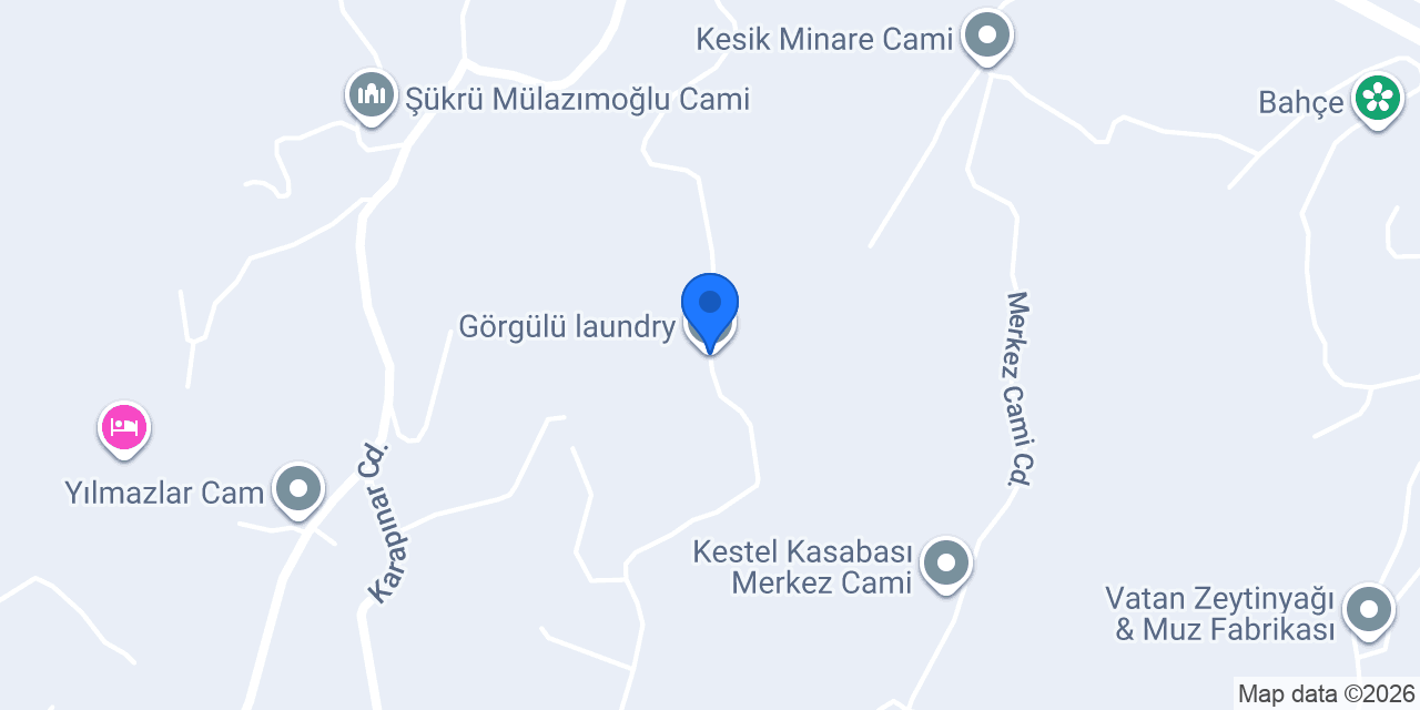 Görgülü laundry konumu