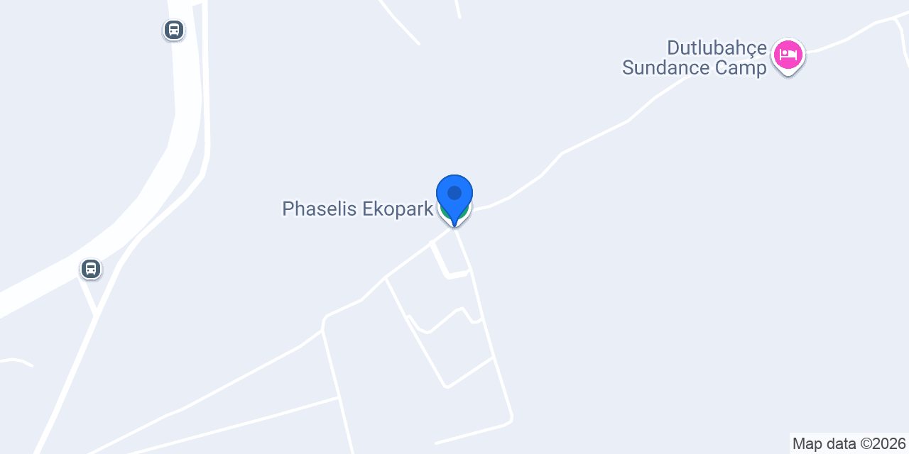 Phaselis Ekopark konumu