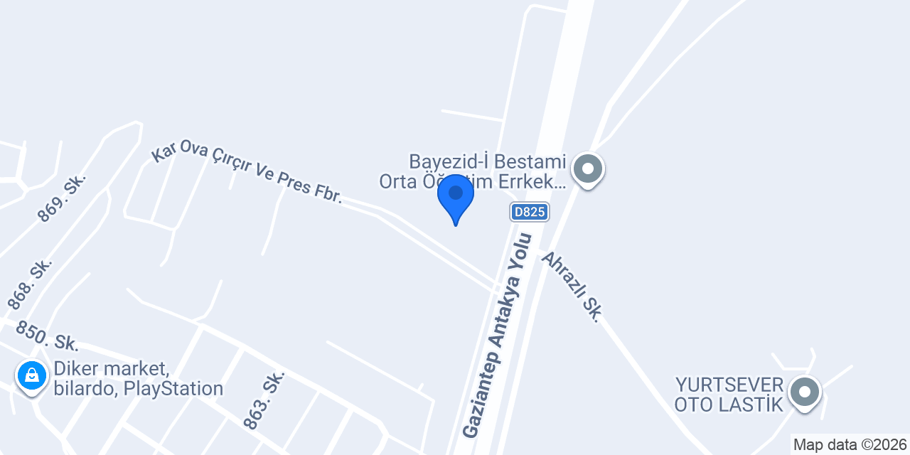 OKTAYLAR TRAKTÖR konumu