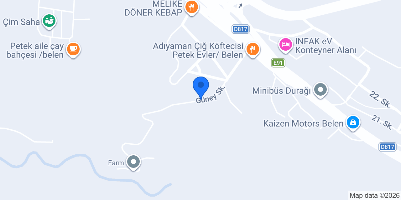 Sultan Çiftliği konumu