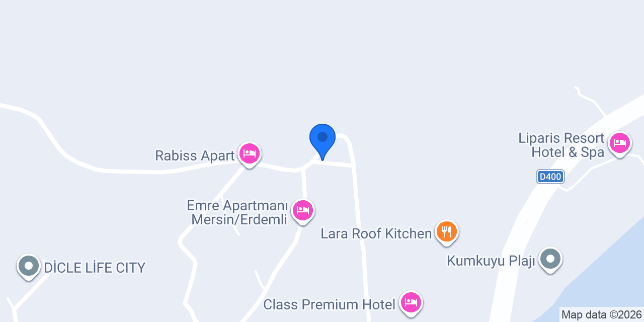 ÇEVİK APART konumu