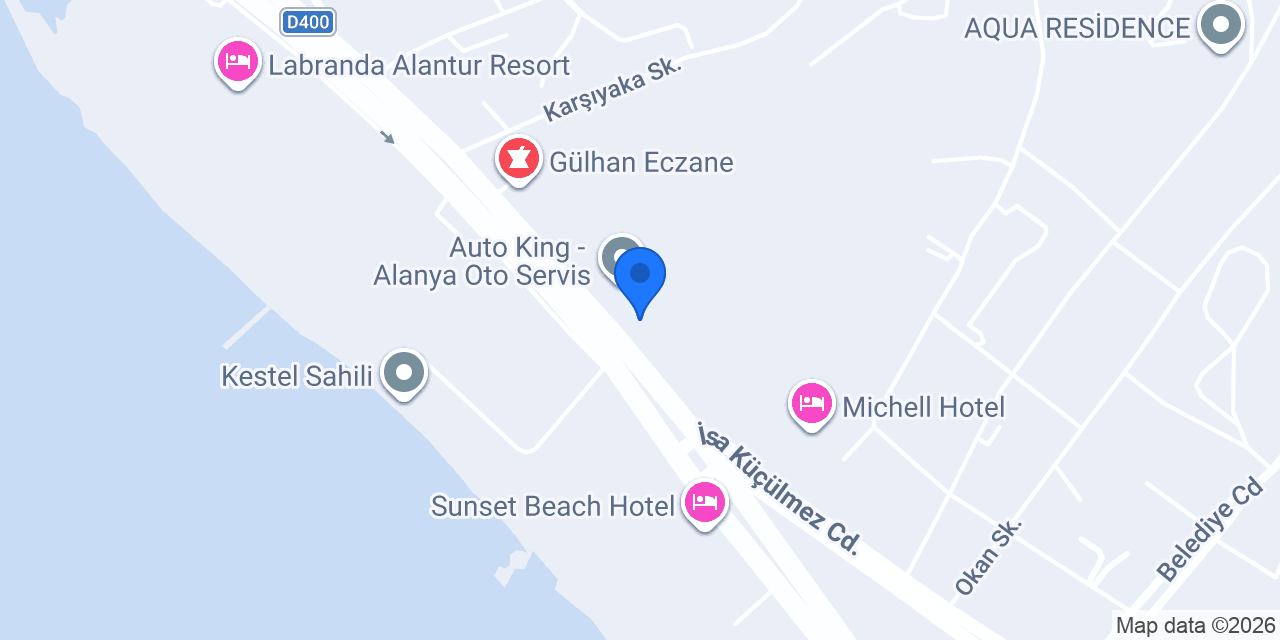AZİM AUTO SERVİCE konumu