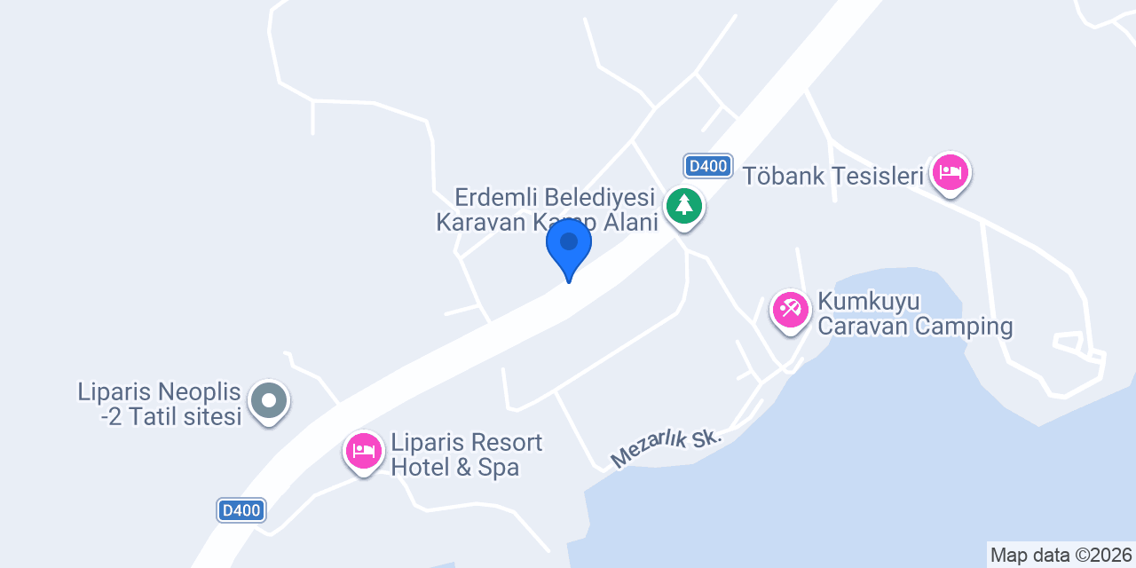 Uğurböceği konaklama konumu