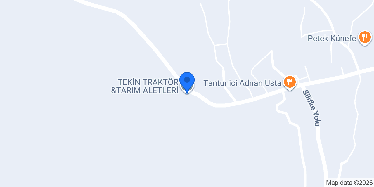 TEKİN TRAKTÖR &TARIM ALETLERİ konumu