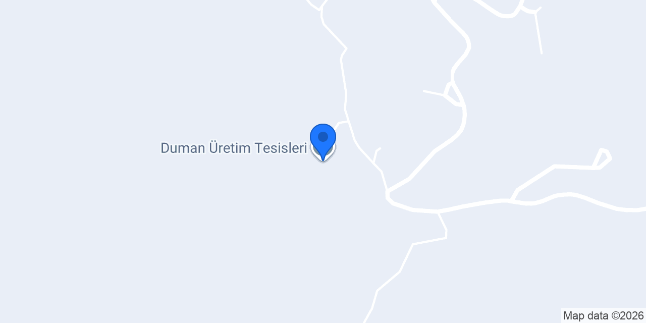 Duman Üretim Tesisleri konumu