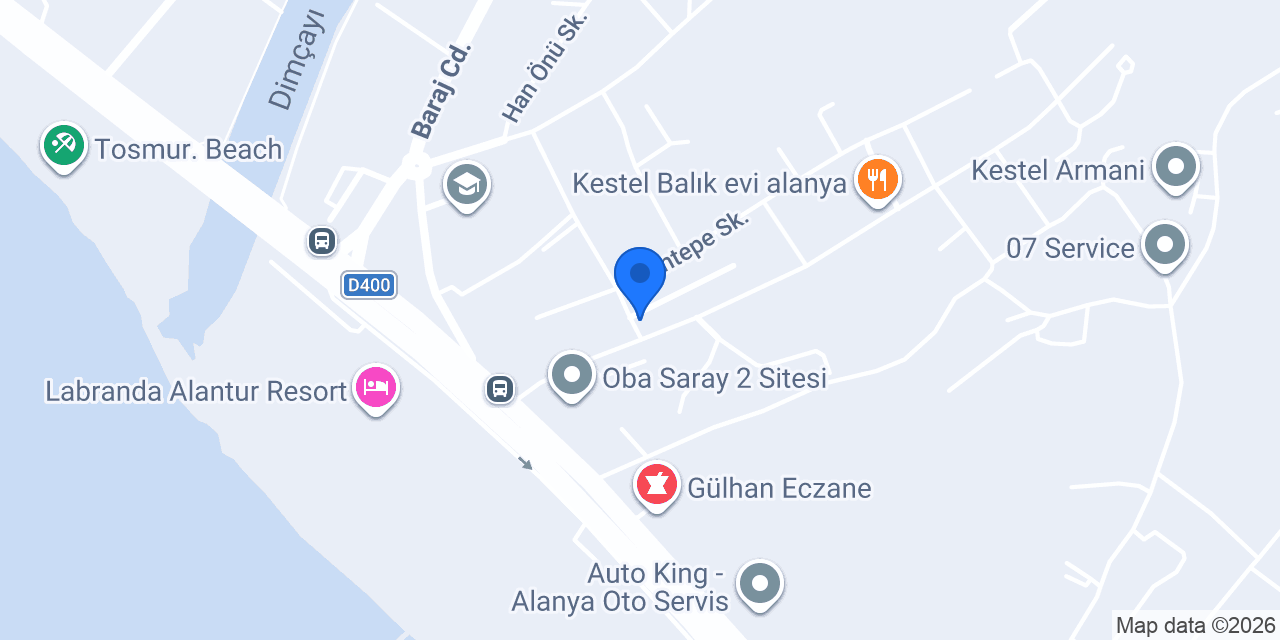 Elit Villa Park konumu