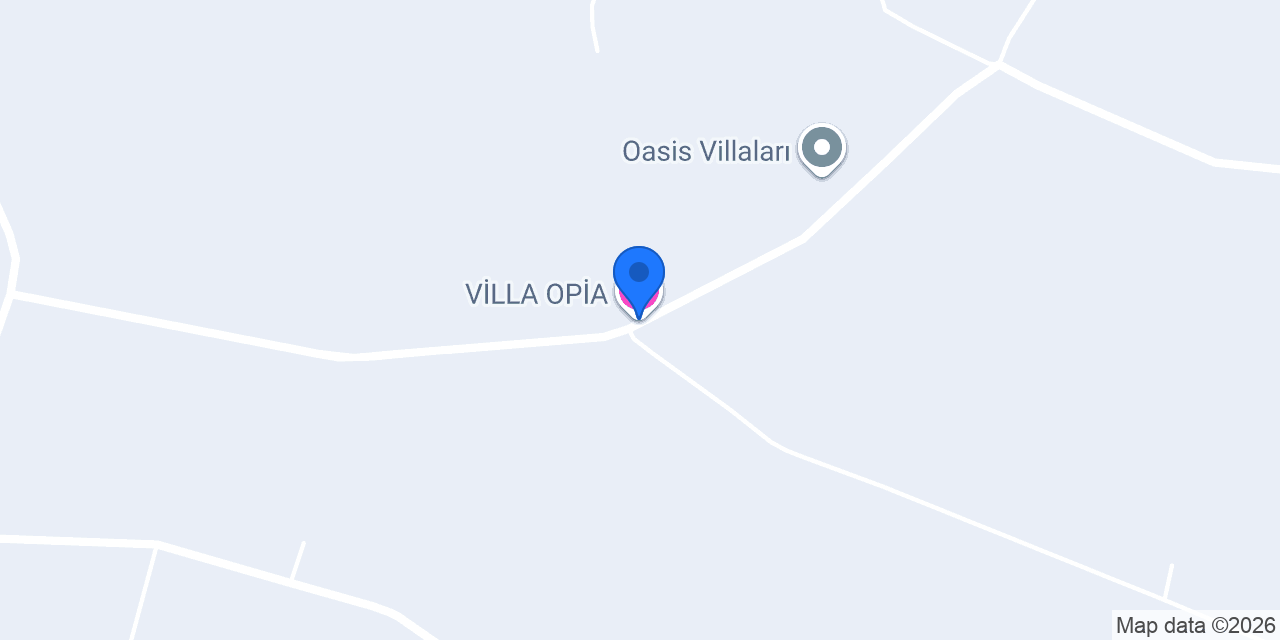 VİLLA OPİA konumu