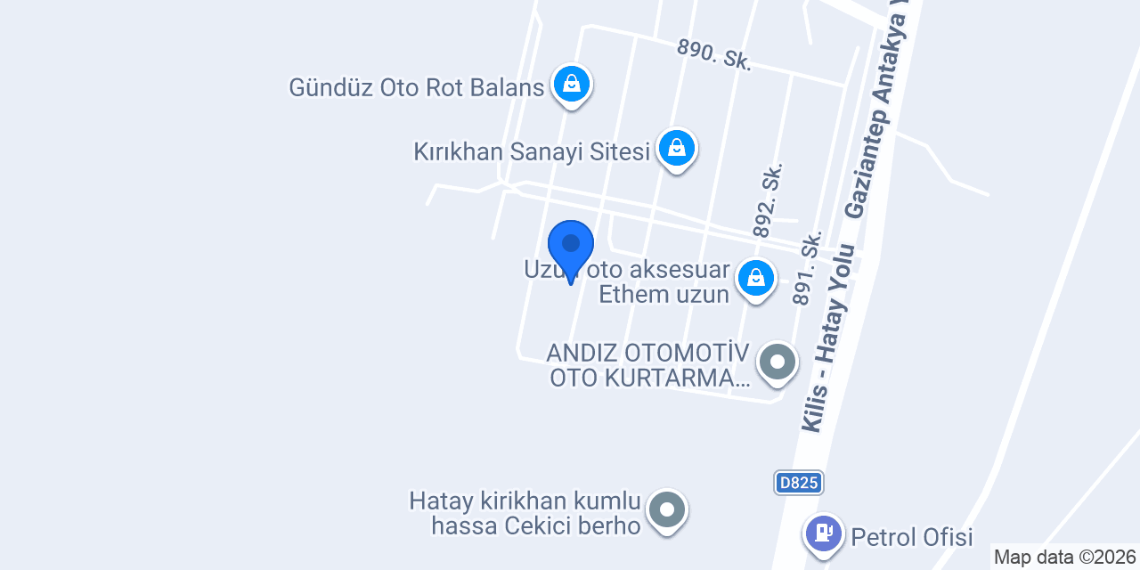 Tüfek Hırdavat konumu