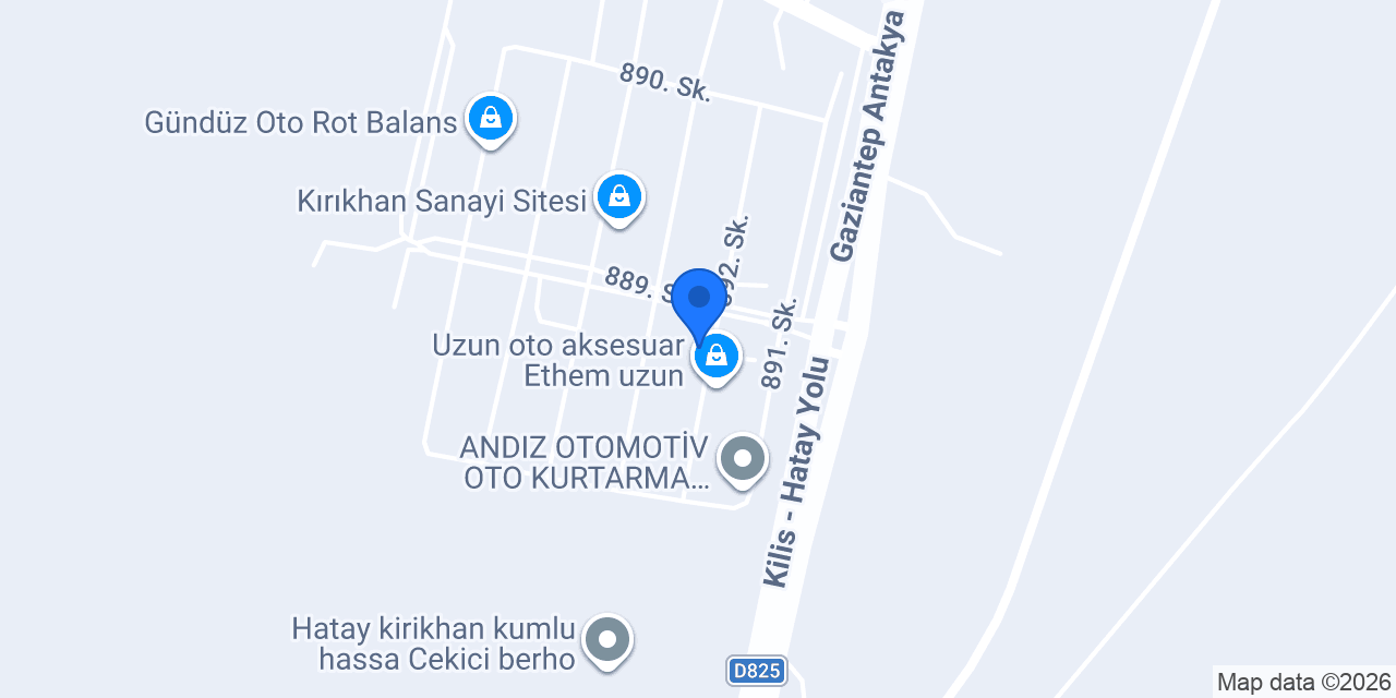 Paşa Oto Boya konumu