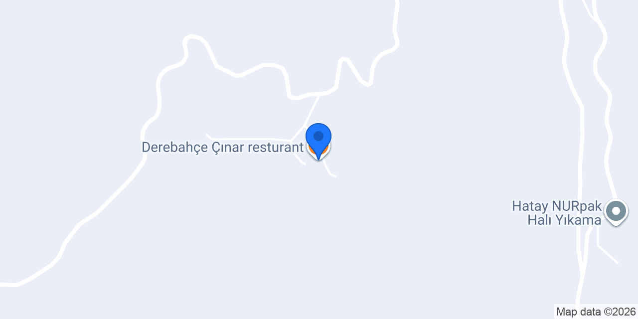 Derebahçe Çınar resturant konumu