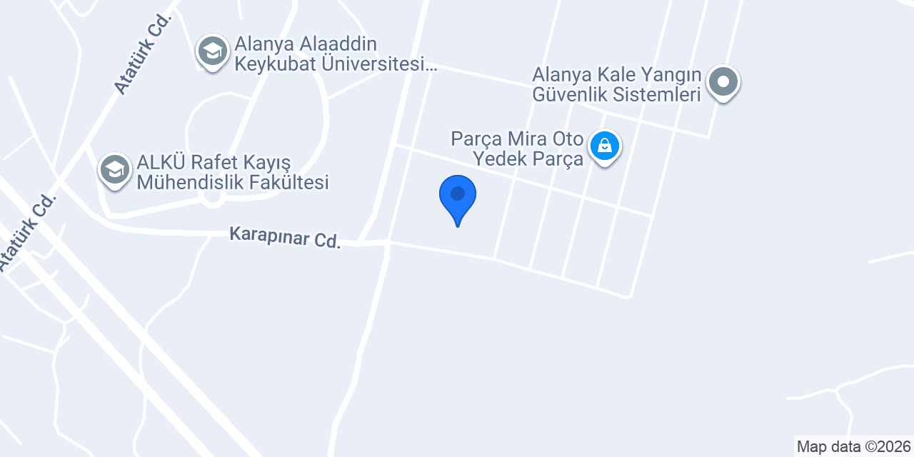 Arda Mermer Alanya konumu