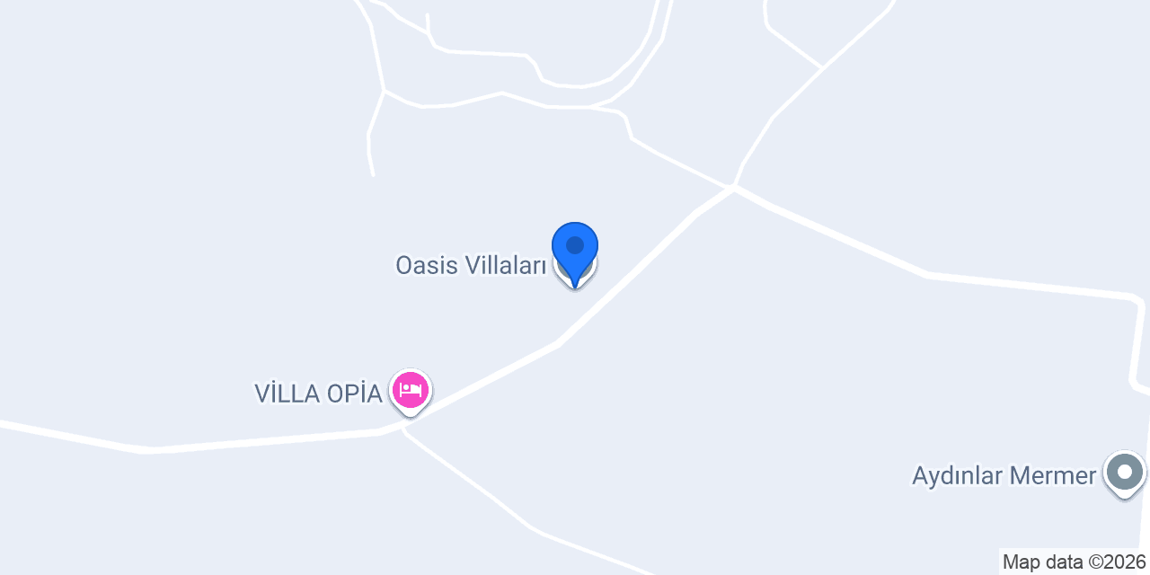 Oasis Villaları konumu