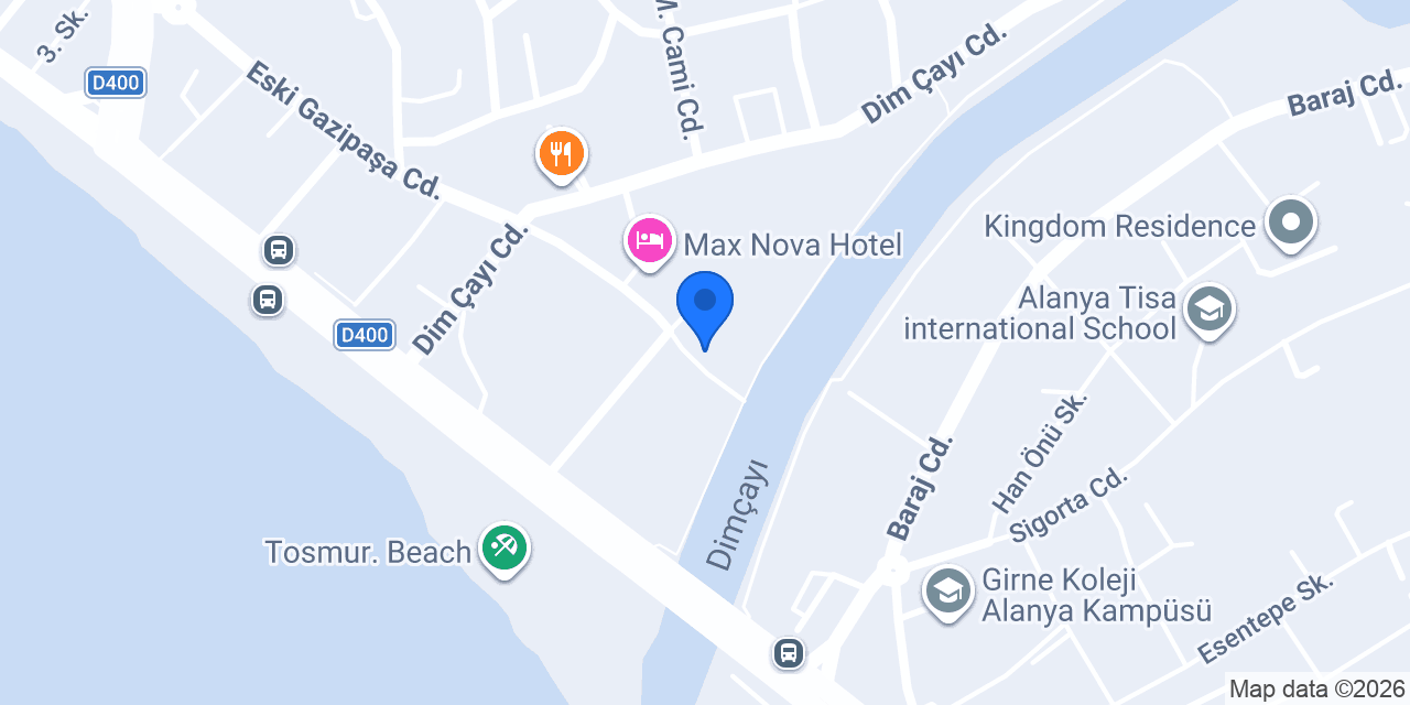 Lina Property Alanya konumu
