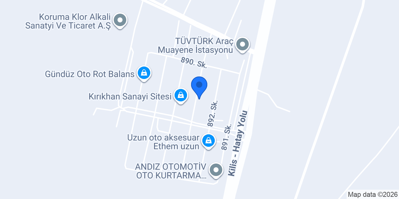MP AUTO konumu