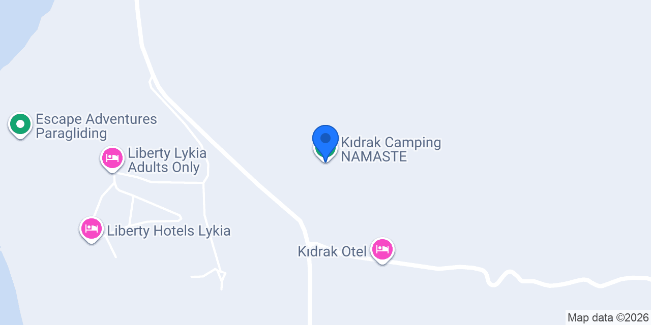 Kıdrak Camping NAMASTE konumu