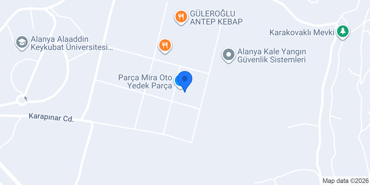 Güven Panjur konumu