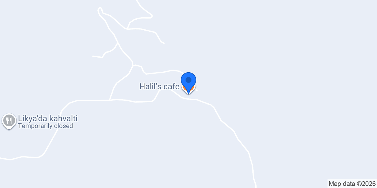 Halil's cafe konumu