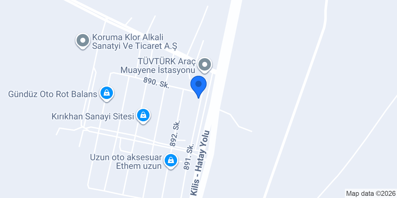 Kanarya Oto Lastik konumu
