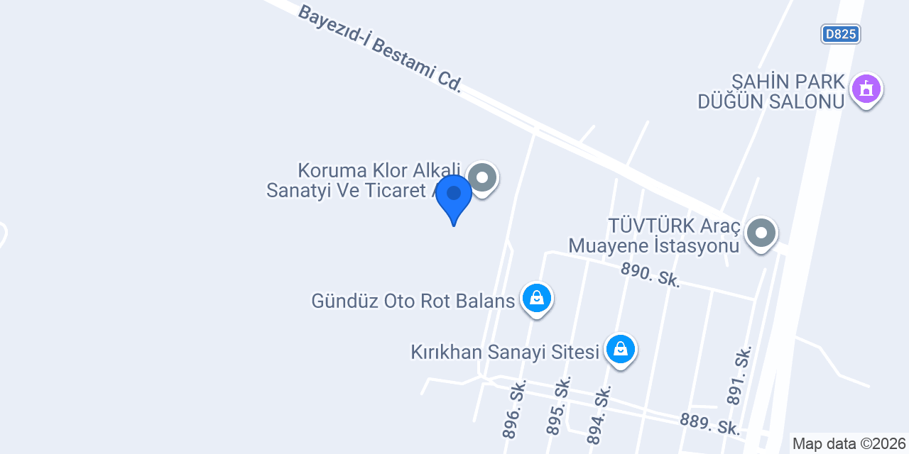 KORUMA TEMİZLİK A.Ş. konumu