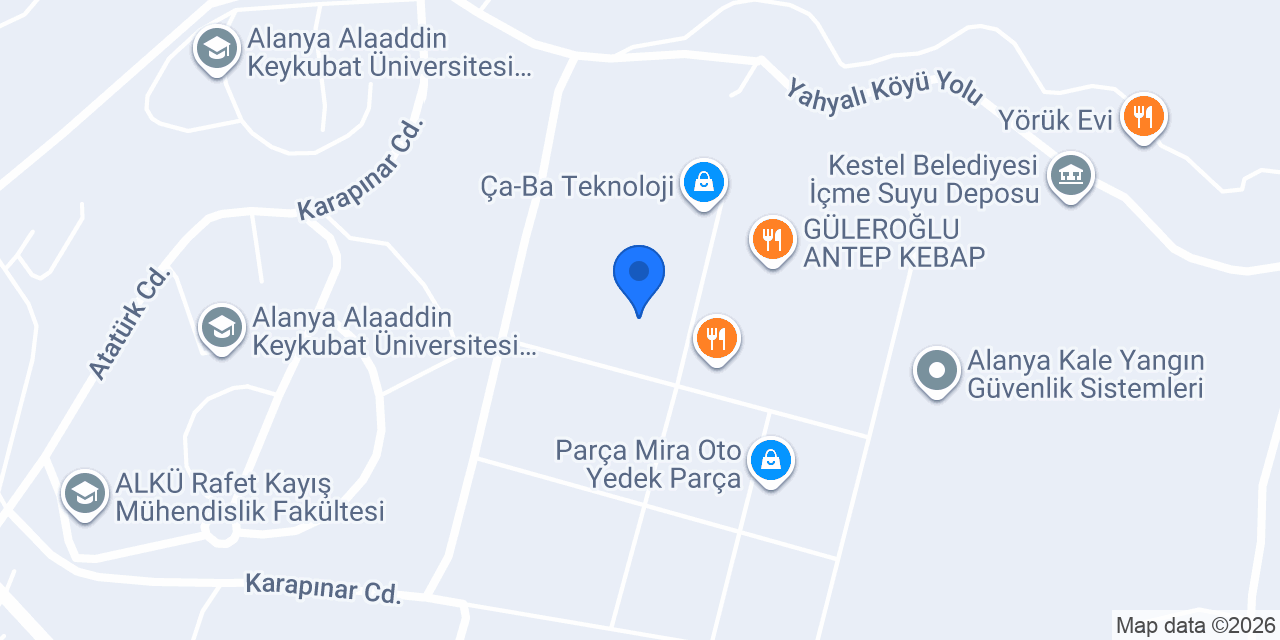 Karadağ Auto Service konumu