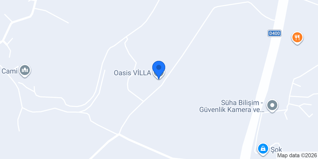 Oasis VİLLA konumu