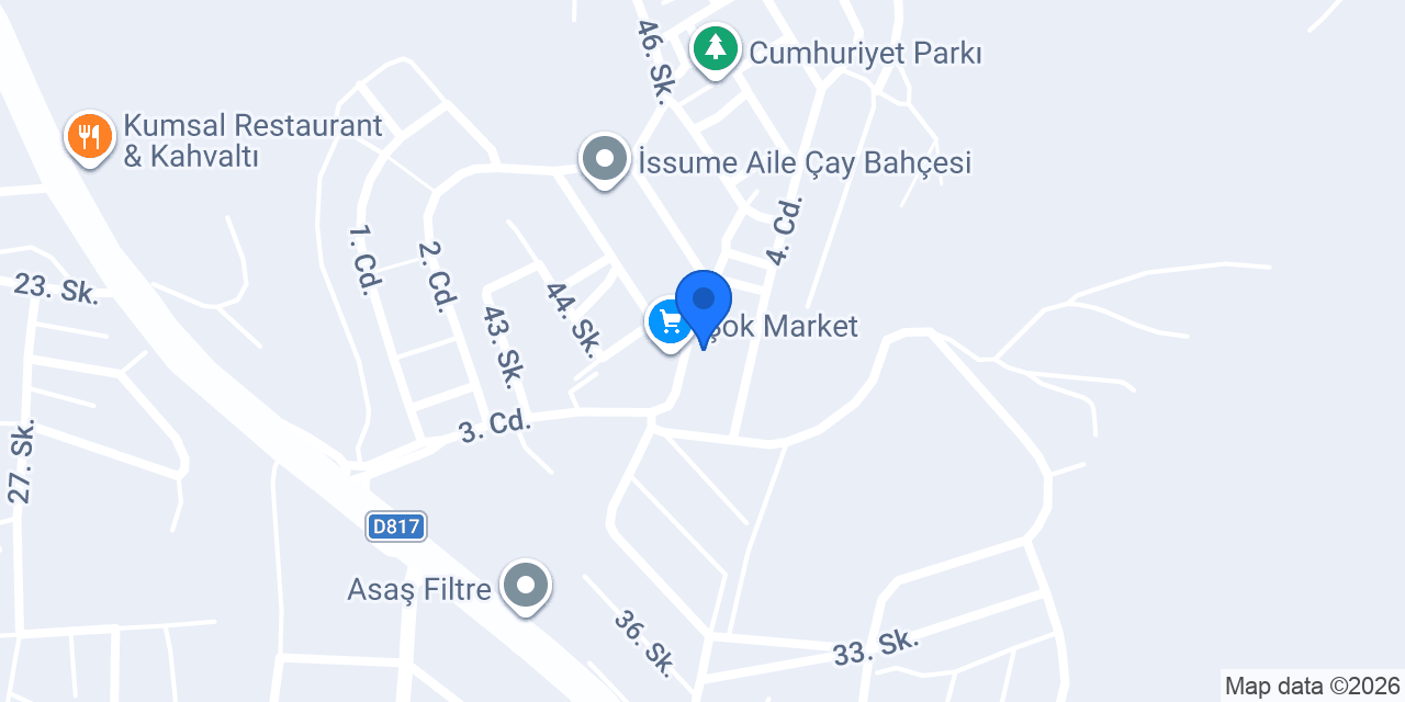 İssume İlkokulu konumu