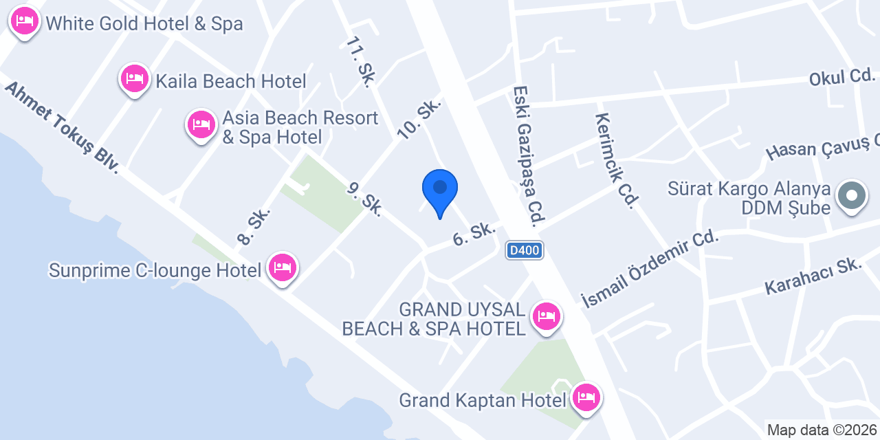 Simply Fine Hotel Alize konumu