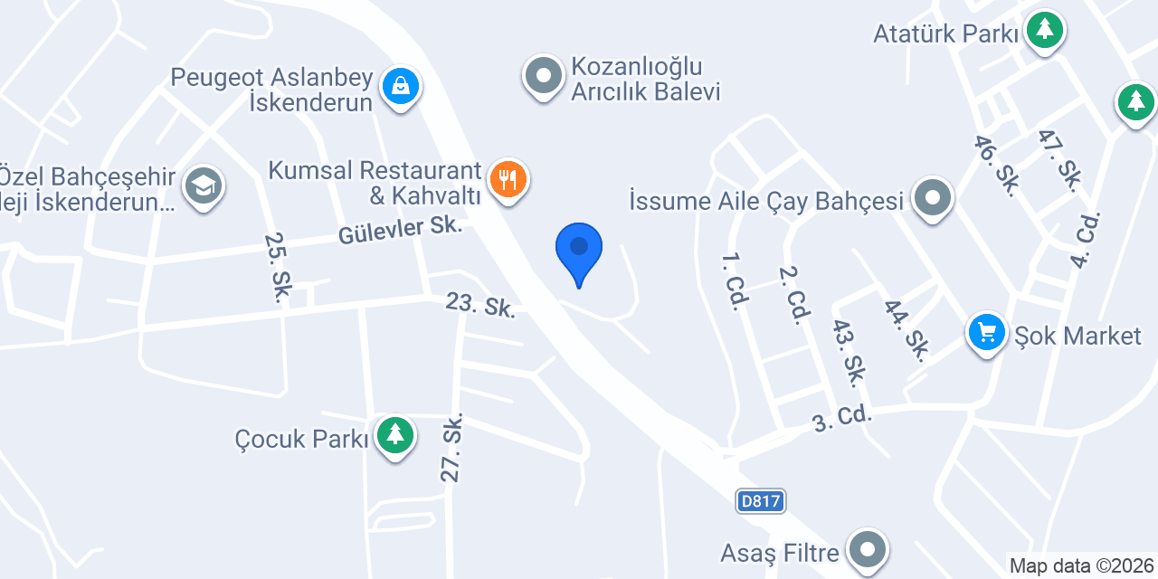 Arslanoğlu Otomotiv konumu