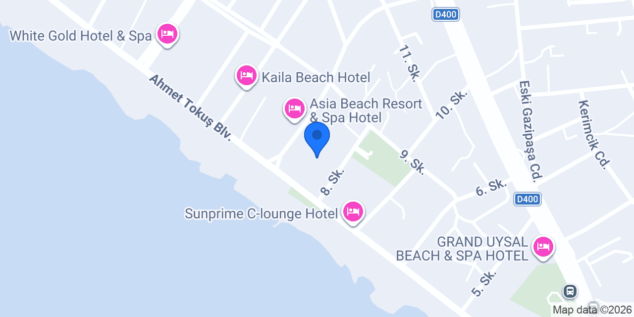 Grand Bayar Beach Hotel konumu