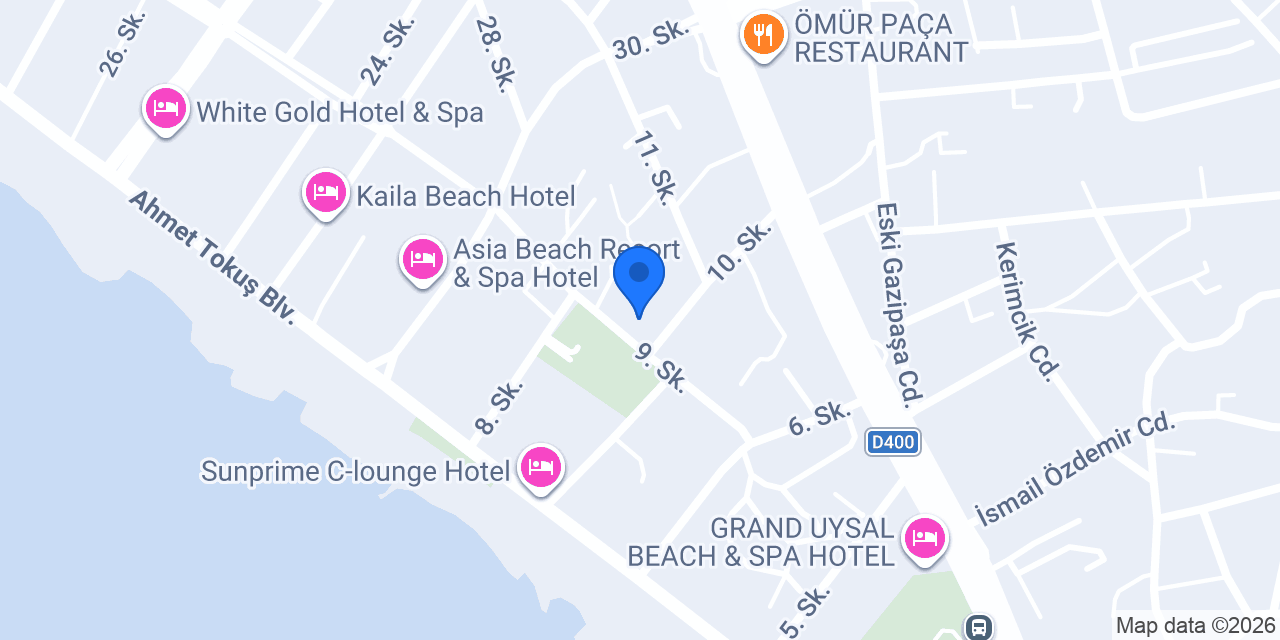 Yeni Palmiye Eczanesi konumu
