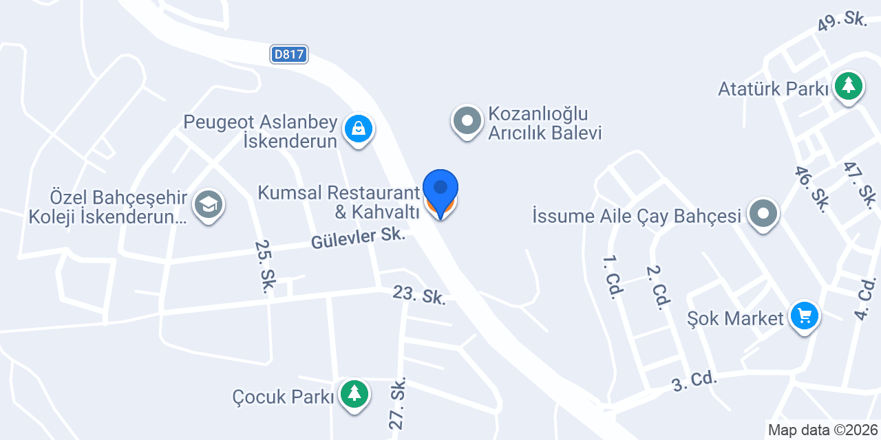 Kumsal Restaurant & Kahvaltı konumu