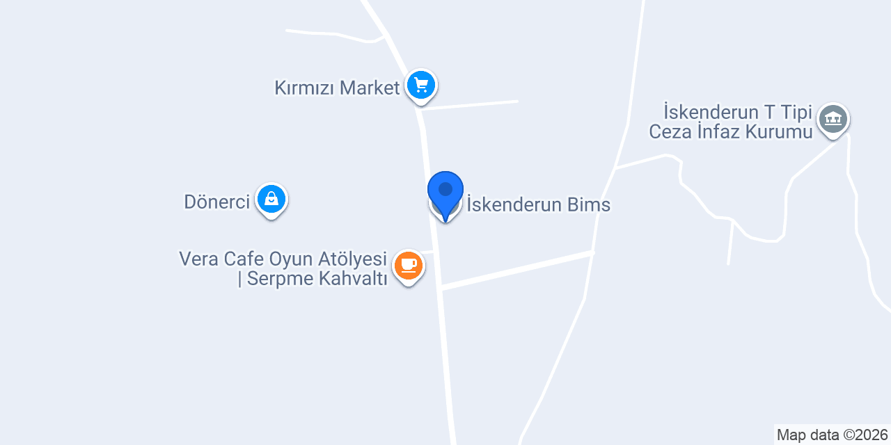 İskenderun Bims konumu