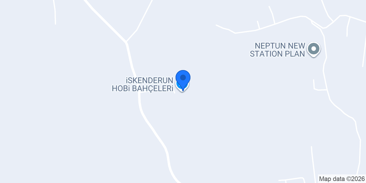 iSKENDERUN HOBi BAHÇELERi konumu