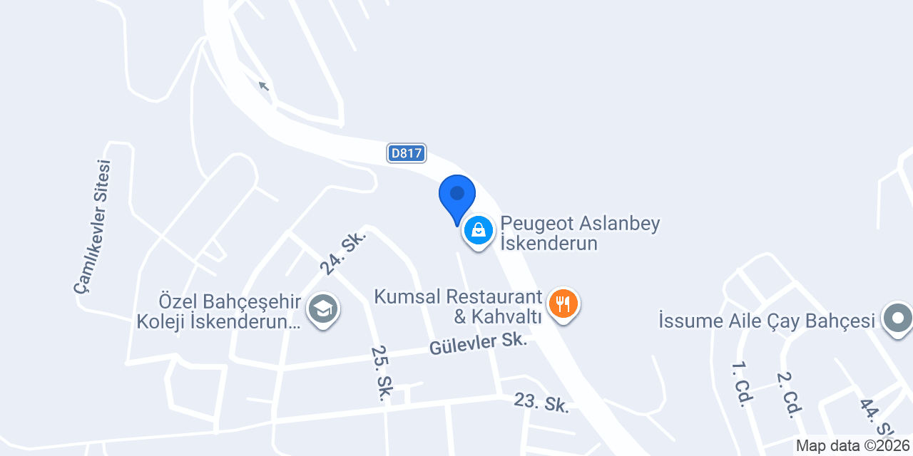 Cizgi İkinci El konumu